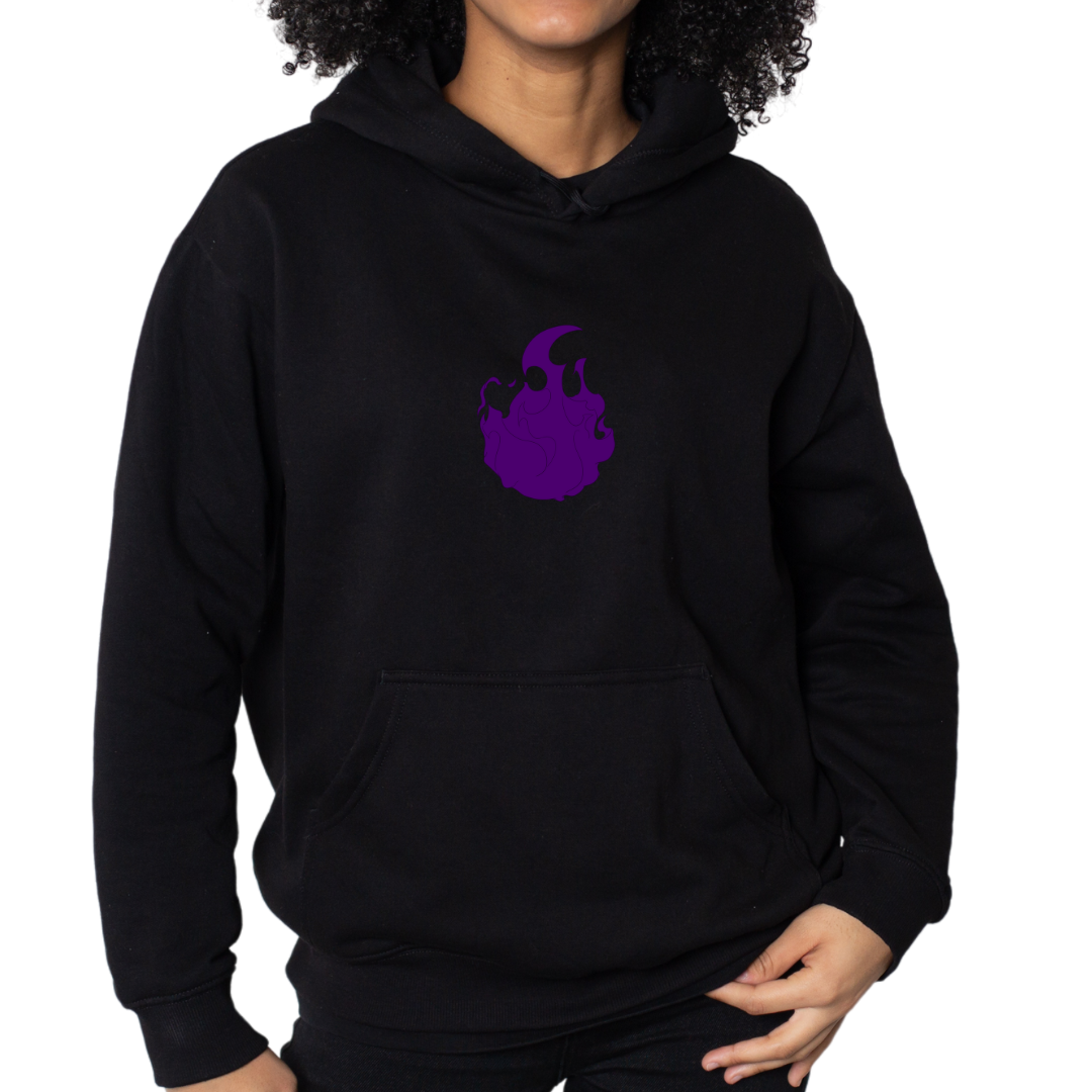 Limited Edition Purple Runes Of Destruction Casual Hoodie