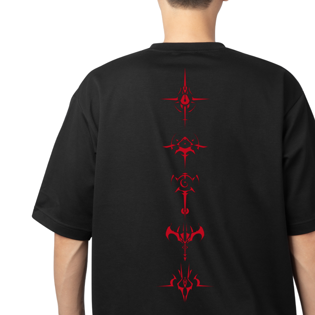 Limited Edition Crimson Oversized Tee