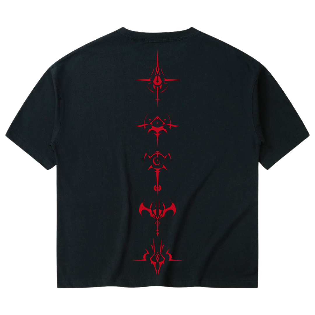 Limited Edition Crimson Oversized Tee